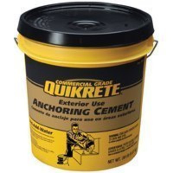 Quikrete 1245-20 Anchoring Cement,  Brown/Gray,  20 lb Pail