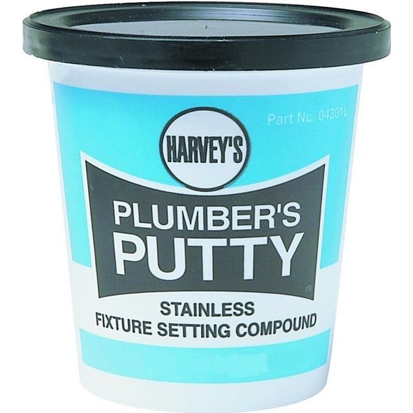 0 Plumbers Putty,  Solid,  OffWhite,  14 oz Can