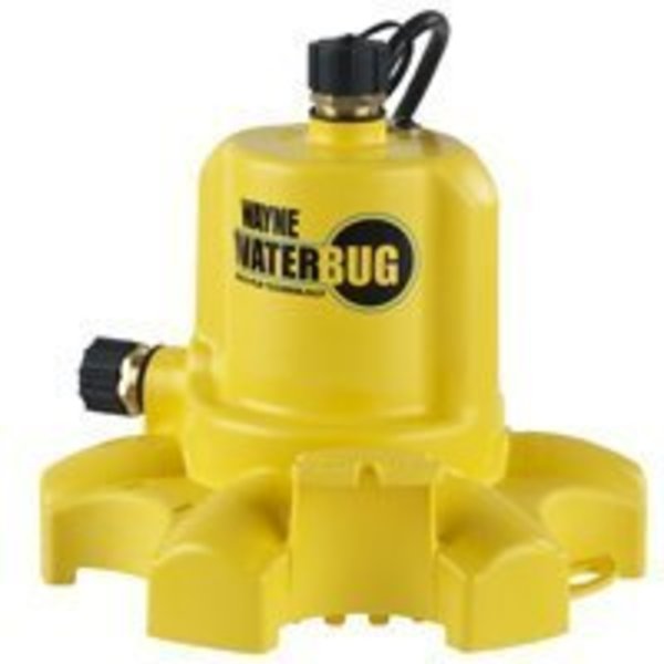 WAYNE WWB Utility Pump,  120 V,  4.8 A,  3/4 in Outlet,  1010 gph