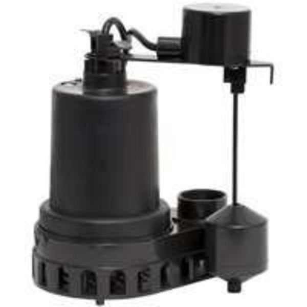 SUPERIOR PUMP 92372 Sump Pump,  120 V,  4.1 A,  1-1/2 in Outlet,  48 gpm