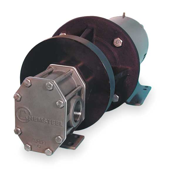 Rotary Gear Pump, 1 1/2 HP, 3 Phase