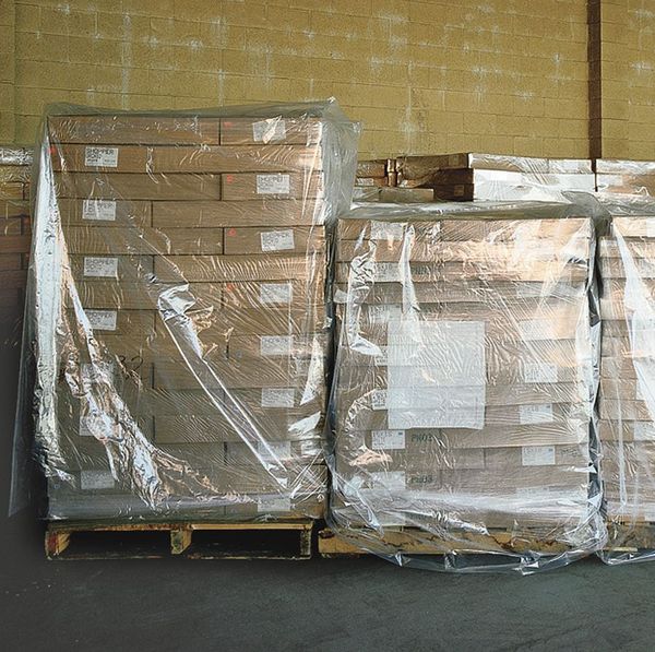 3 mil Clear Pallet Cover,  68 in W,  65 in D,  87 in L,  50 PK