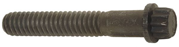 Grade 9,  1/2"-13 Flange Bolt,  Plain Alloy Steel,  1-1/2 in L,  5 PK