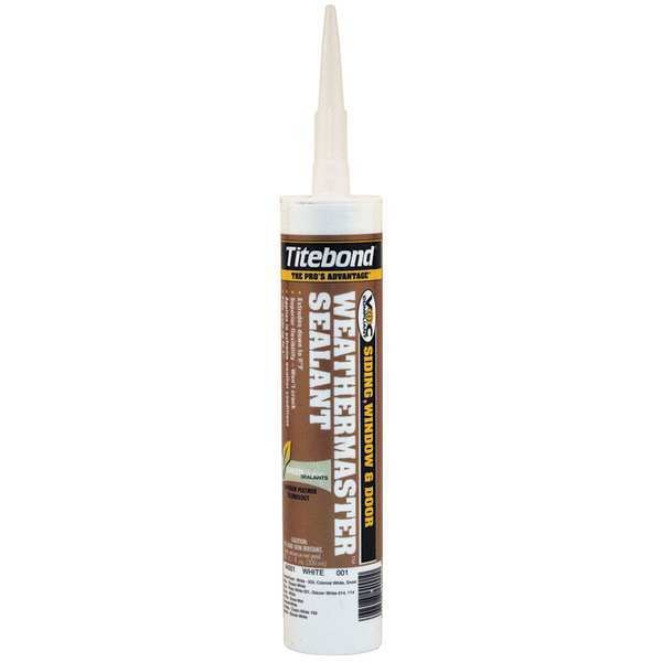 Sealant,  10.1 oz,  Cartridge,  White,  Polymer Base