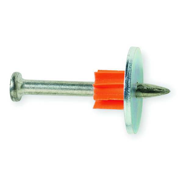 Fastener Pin With Washer, 3 In, PK100