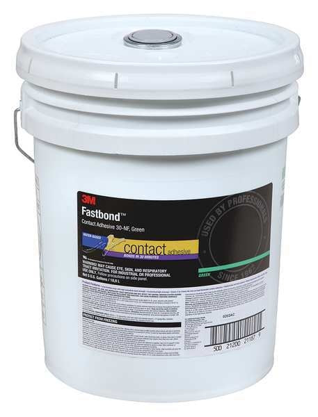 Contact Cement,  30NF Series,  Green,  5 gal,  Pail