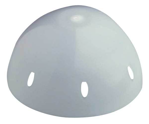 Protective Shell Insert for Baseball Cap,  Polyethylene,  White,  One Size Fits Most