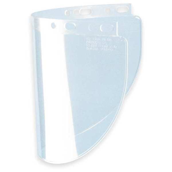 Faceshield Visor,  FIBRE-METAL,  Proprionate Material,  Uncoated,  8 in Visor Height,  Clear