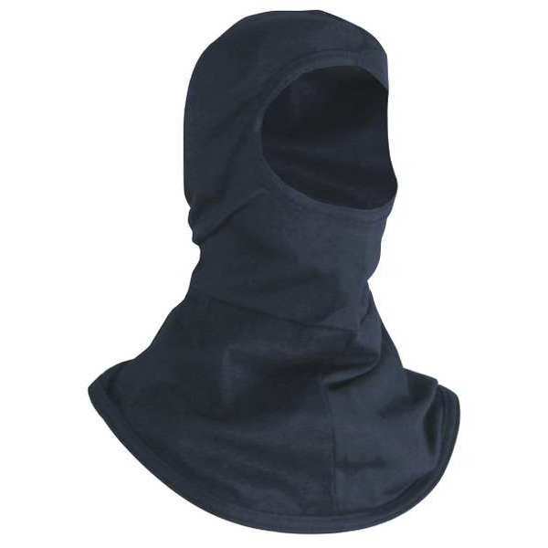 Flame Resistant UltraSoft Knit Hood,  12 cal/sq cm,  NFPA 70E Arc-Rated,  FR Balaclava,  Navy,  One Size