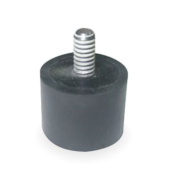 Vibration Isolator,  75 Lb Max,  1/4-20,  Height: 1/2 in