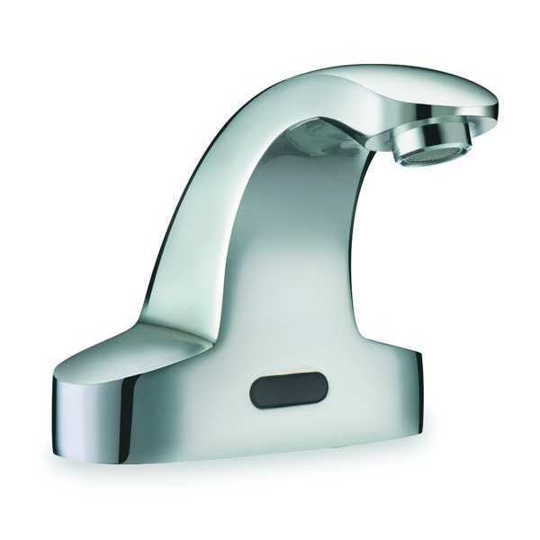 Sensor 4" Mount,  3 Hole Mid Arc Bathroom Faucet,  Chrome