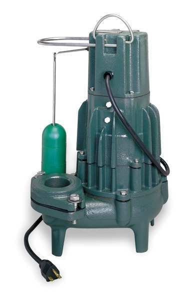 Waste-Mate 1 HP 2" Auto Submersible Sewage Pump 230V Vertical