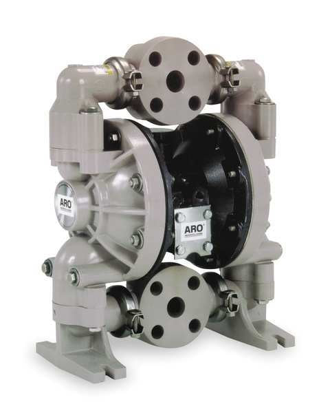 Double Diaphragm Pump,  Polypropylene,  Air Operated,  PTFE,  47 GPM
