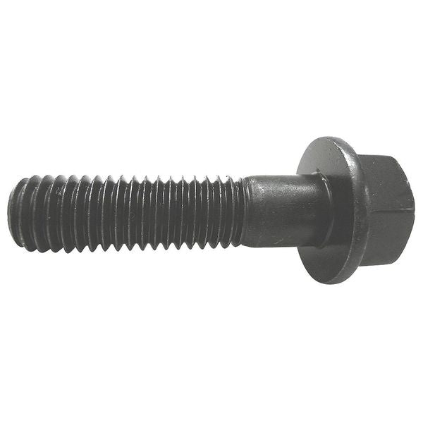 Grade 8,  1/2"-13 Flange Bolt,  Plain Steel,  2 in L,  25 PK
