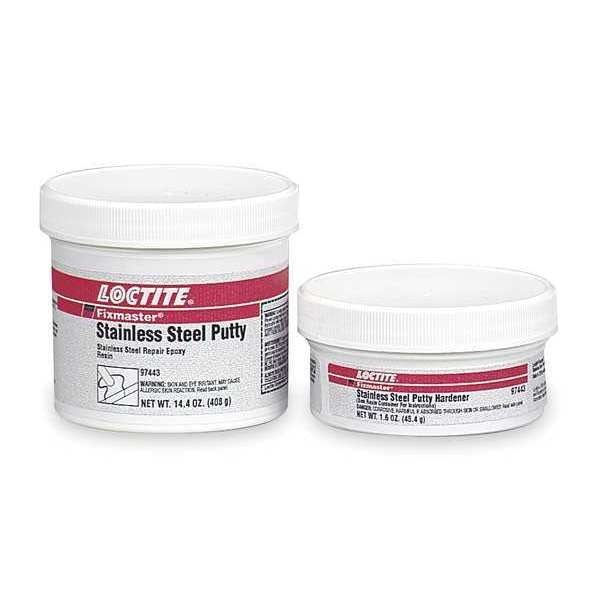 Gray Fixmaster® Stainless Steel Putty,  1 lb. Kit