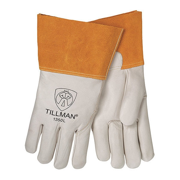 MIG Welding Gloves,  Cowhide Palm,  M,  PR
