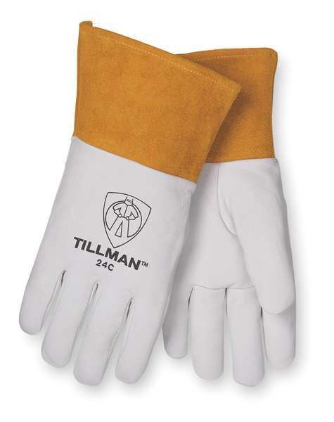 TIG Welding Gloves,  Kidskin Palm,  Large,  1 Pair