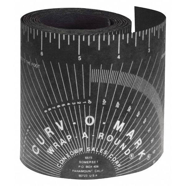 7 ft Wrap-a-Round/Diameter Tape Measure,  5 in Blade