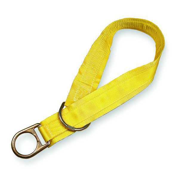 Web Tie-Off Adaptor,  Yellow,  3 ft. (0.9m)