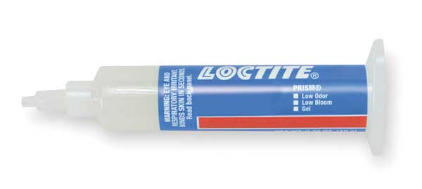 Instant Adhesive,  455 Series,  Clear,  0.35 oz,  Syringe
