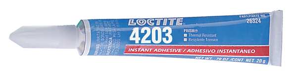 Instant Adhesive,  4203 Series,  Clear,  0.7 oz,  Tube