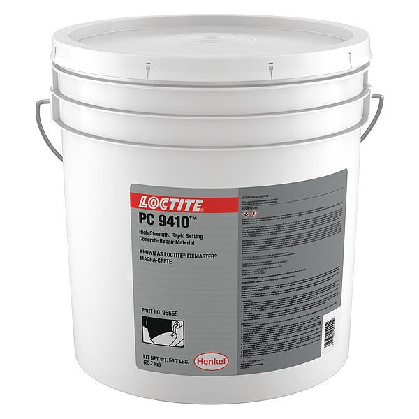 Two-Part Concrete Repair Compound,  PC 9410,  Epoxy,  5 gal,  Pail,  Gray