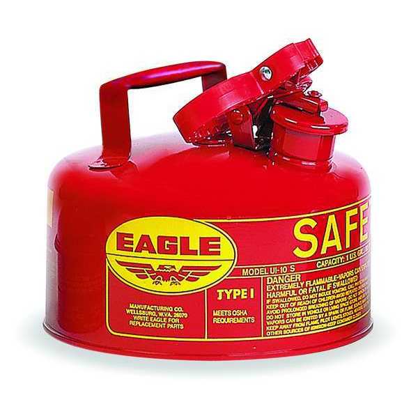 1 gal. Red Galvanized steel Type I Safety Can for Flammables