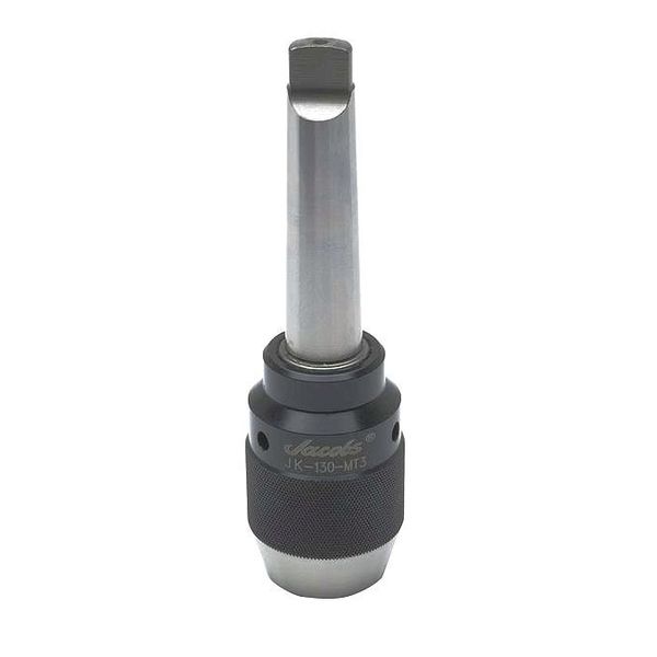 Keyless High Torque Drill Chuck 0.512" Cap.,  3MT Mount Size,  Steel