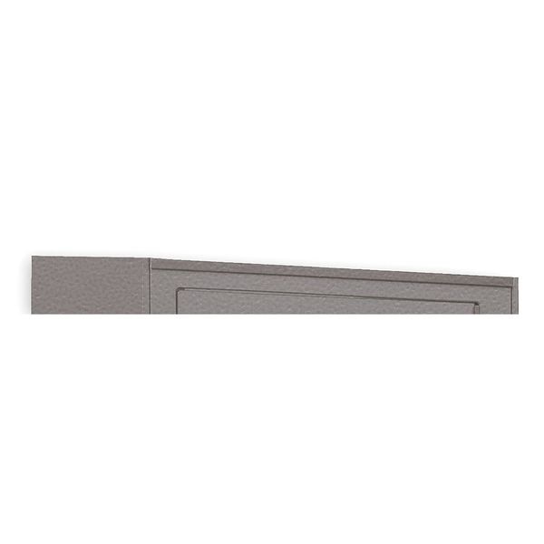 Slope Top Kit, 3 Frame Wide, W36, D12, Gray