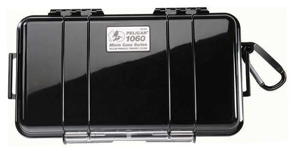 Black Micro Case,  9.88"L x 5.59"W x 2.63"D