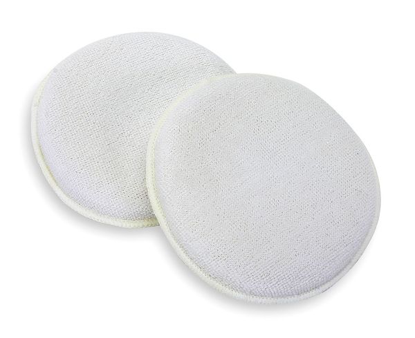 Microfiber Applicator Pad,  White,  2PK