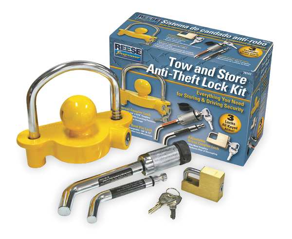 Tow And Store Anti-Theft Lock Set