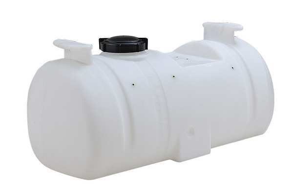 Storage Tank, Horizontal, Closed Top, 25Gal