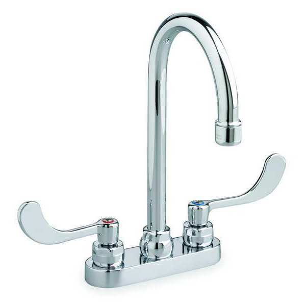 Dual Handle 4" Mount,  3 Hole Bathroom Faucet,  Polished chrome