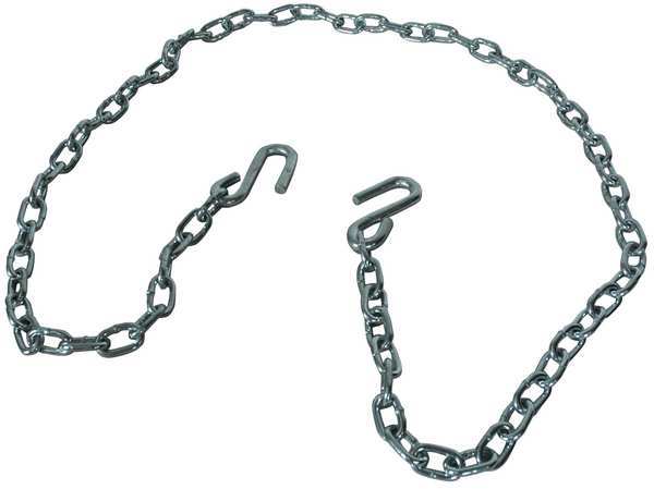 Safety Chain,  72in.,  Steel,  Silver,  REESE TOWPOWER