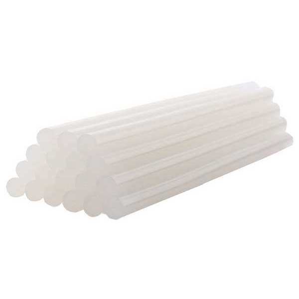 Hot Melt Adhesive,  Clear,  7/16 in Diameter,  1 min Begins to Harden
