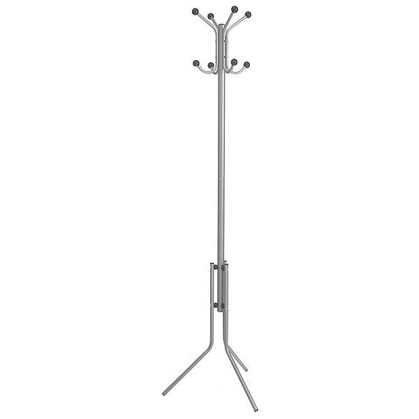 Tripod Base Metal Coat Rack4 Hooks