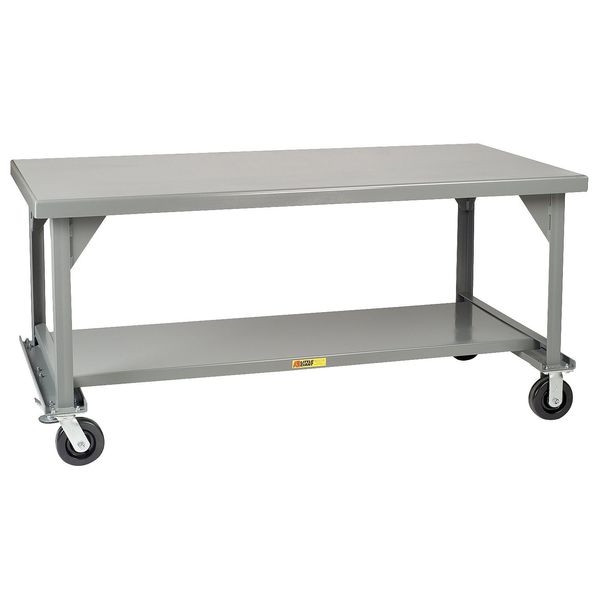 Mobile Workbench, Steel, 36" W, 30" D