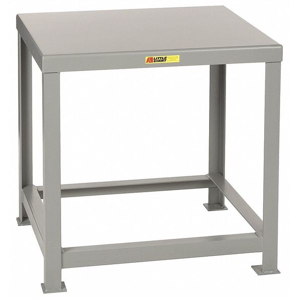 Fixed Work Table, Steel, 36" W, 30" D