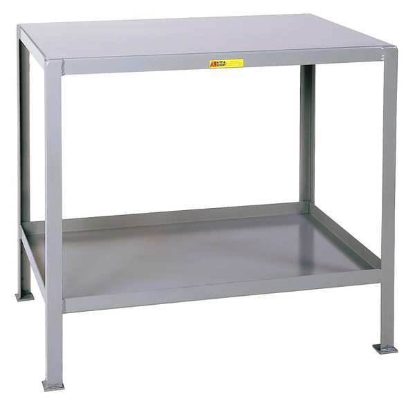 Multi-Shelf Machine Table,  Steel,  24" W,  32-1/2" Height,  2000 lb.,  Straight