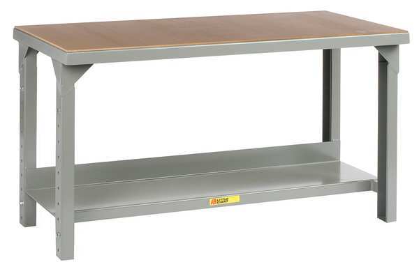 Bolted Workbenches,  Particleboard,  48" W,  27" to 41" Height,  5000 lb.,  Straight