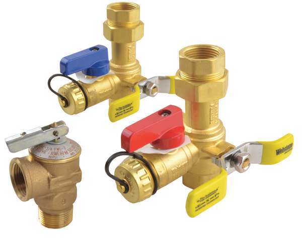 Isolator Valve Kit, Low-Lead Brass