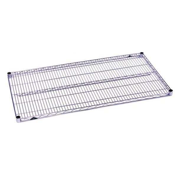 Wire Shelf,  14"D x 60"W,  Chrome