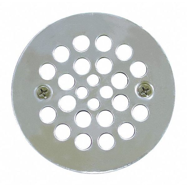 Satin Nickel Strainer, w/Screws, 4-1/4"