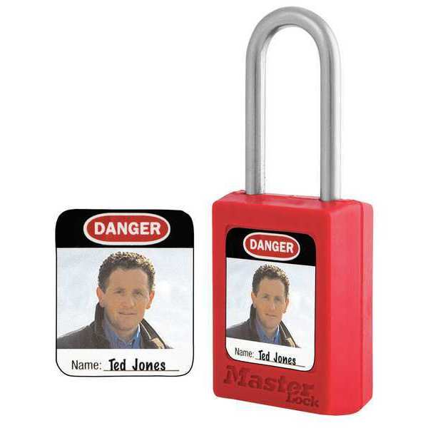 Photo ID Label, Danger, PK6