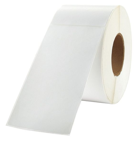 Printer Label,  White,  Labels/Roll: 750