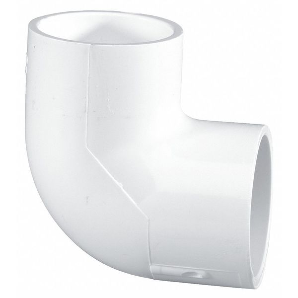 PVC Elbow,  90 Degrees,  Socket x Socket,  1 in Pipe Size