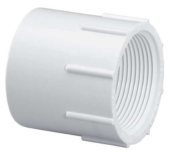 PVC Female Adapter,  Socket x FNPT,  1 in Pipe Size