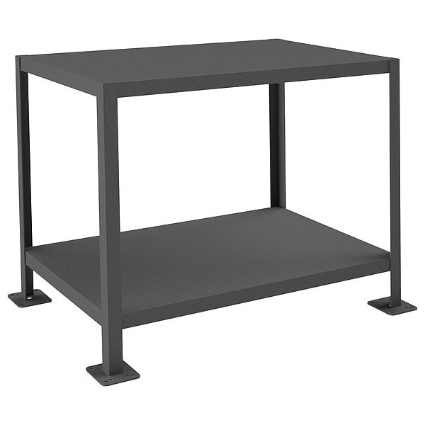 Medium Duty Machine Tables,  Steel,  36" W,  30" Height,  2000 lb.,  Straight