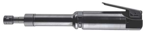 Extended Die Grinder,  3/8 in NPT Female Air Inlet,  1/4 in Collet,  Heavy Duty,  25, 000 RPM,  1.0 hp